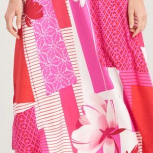 NATORI KABUKI Pink &‎ Red Combo PJ Set S Nwt
